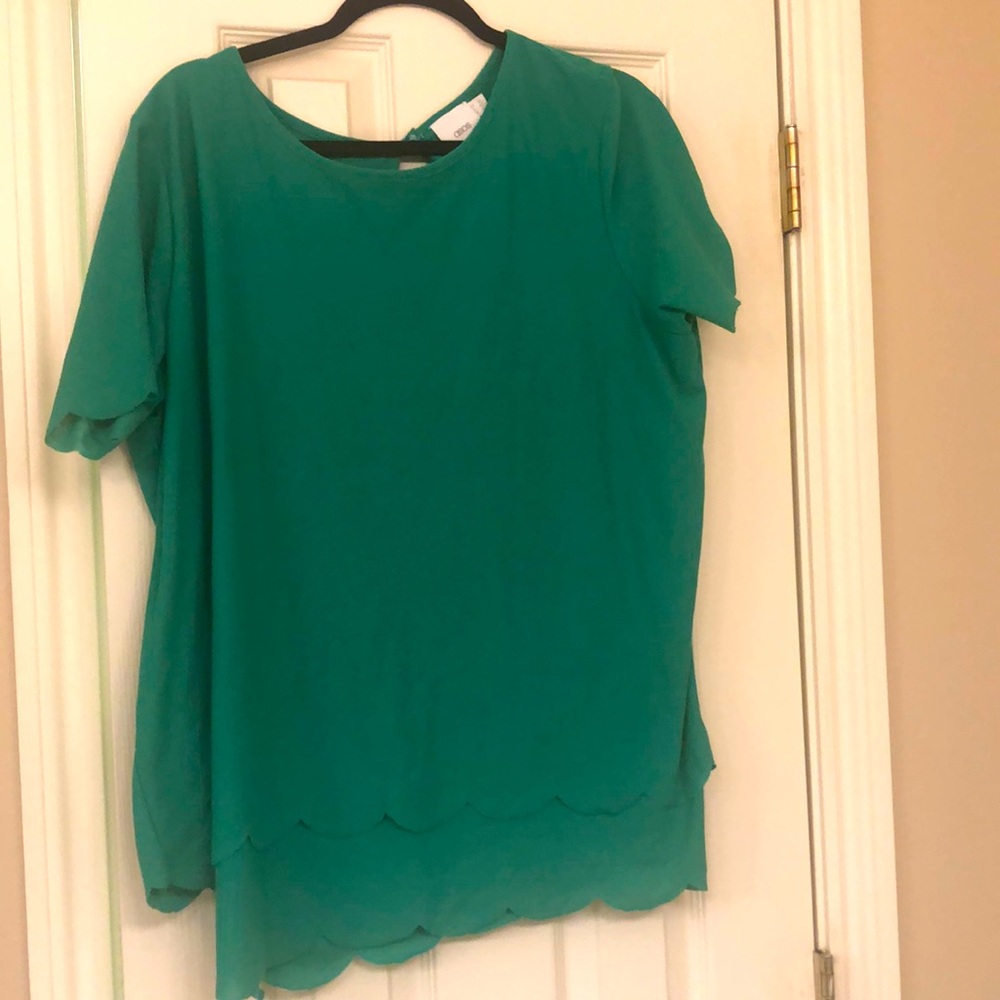 ASOS scalloped maternity top